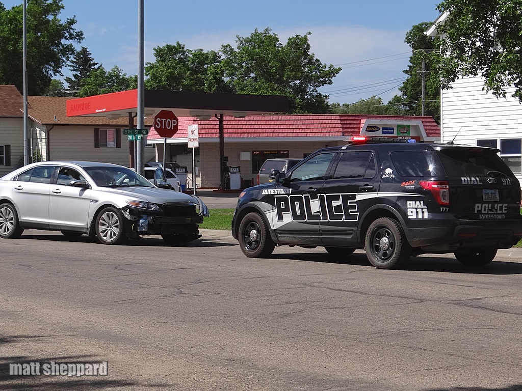 Accident at 2nd Ave & 5th St NW Saturday